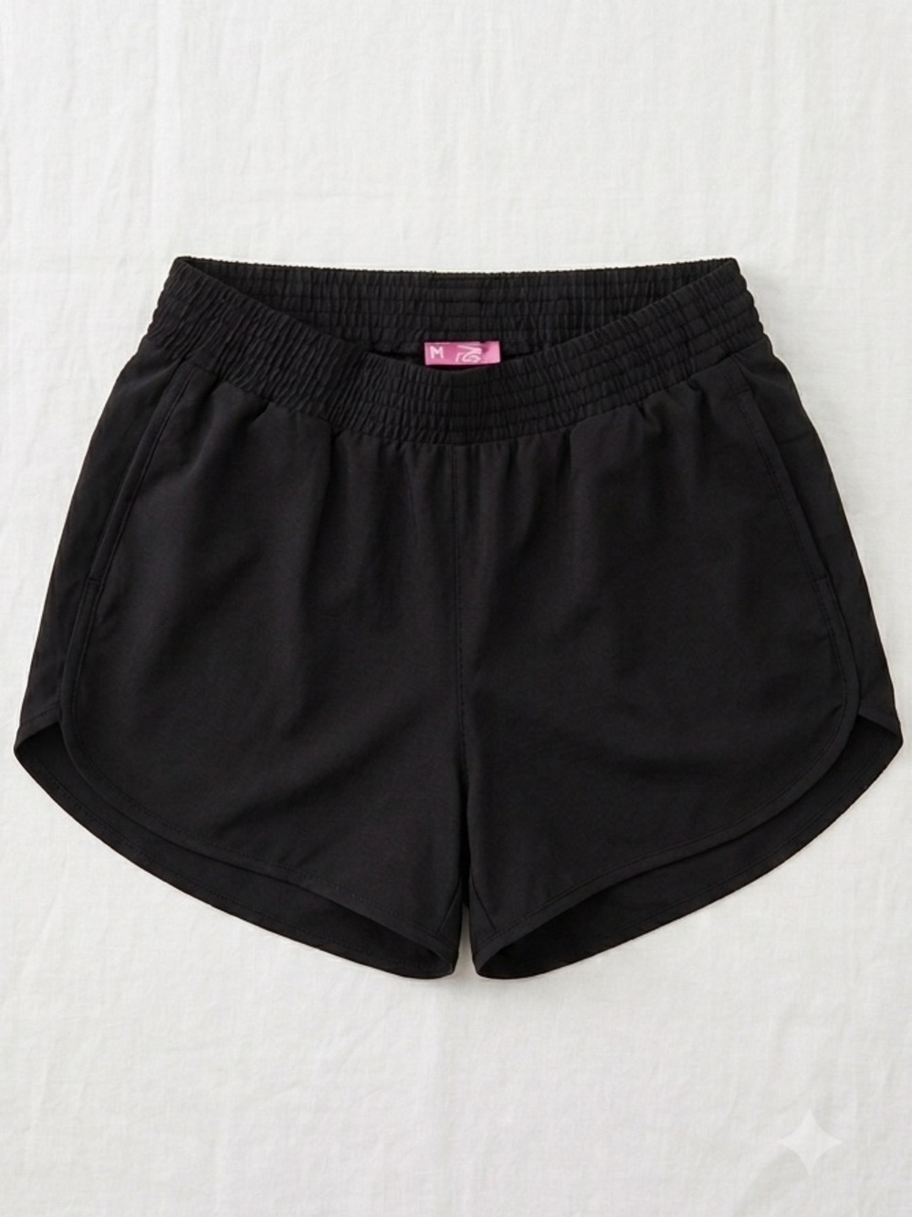 Crane Black Athletic / Running Shorts